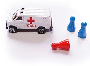 Sturz im Krankenhaus